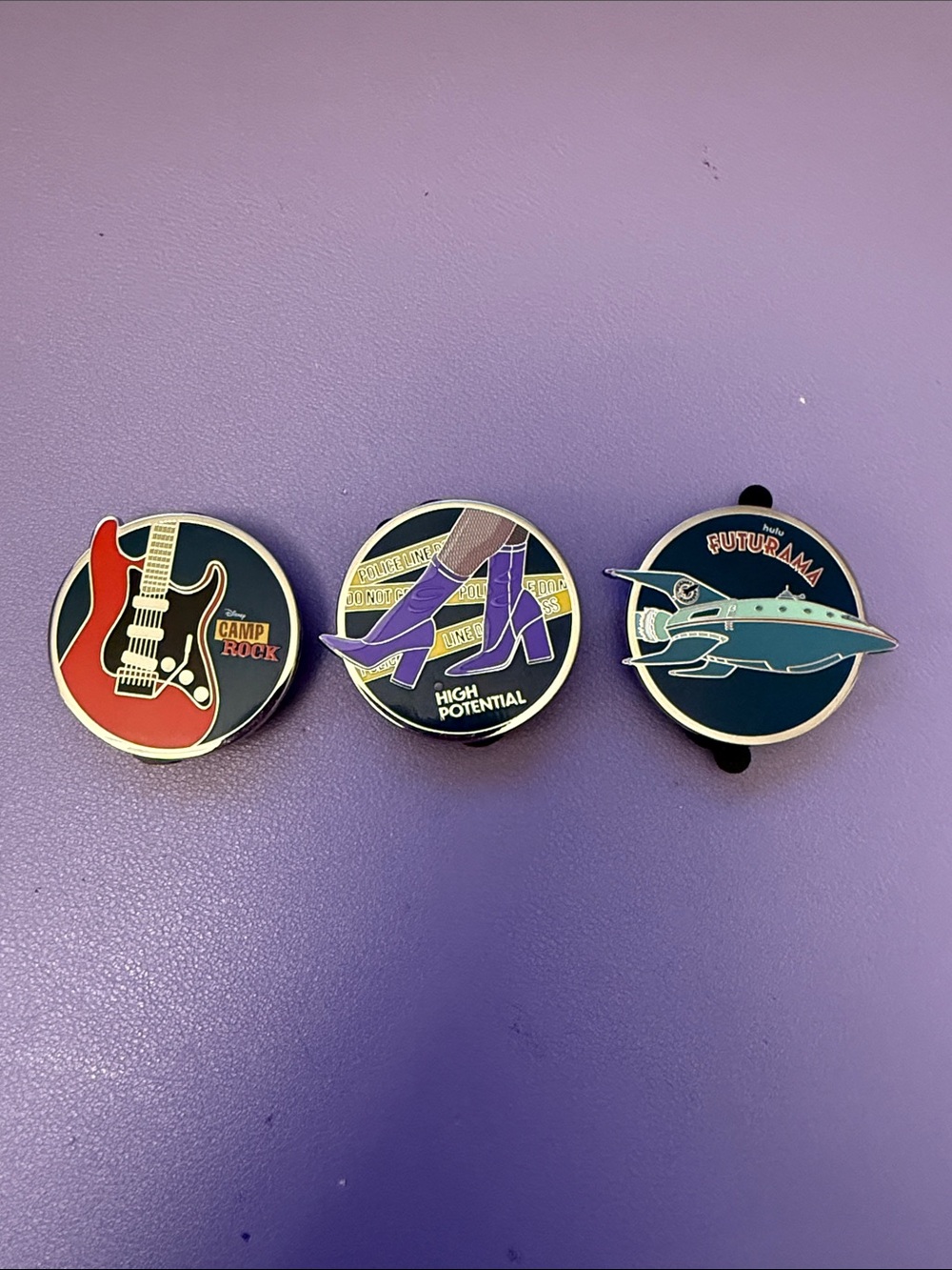 Disney Hulu Disney+ D23 Exclusive Pins Set of 3